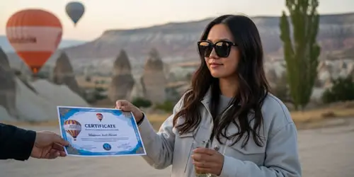 Post-Flight Celebration and Certificate