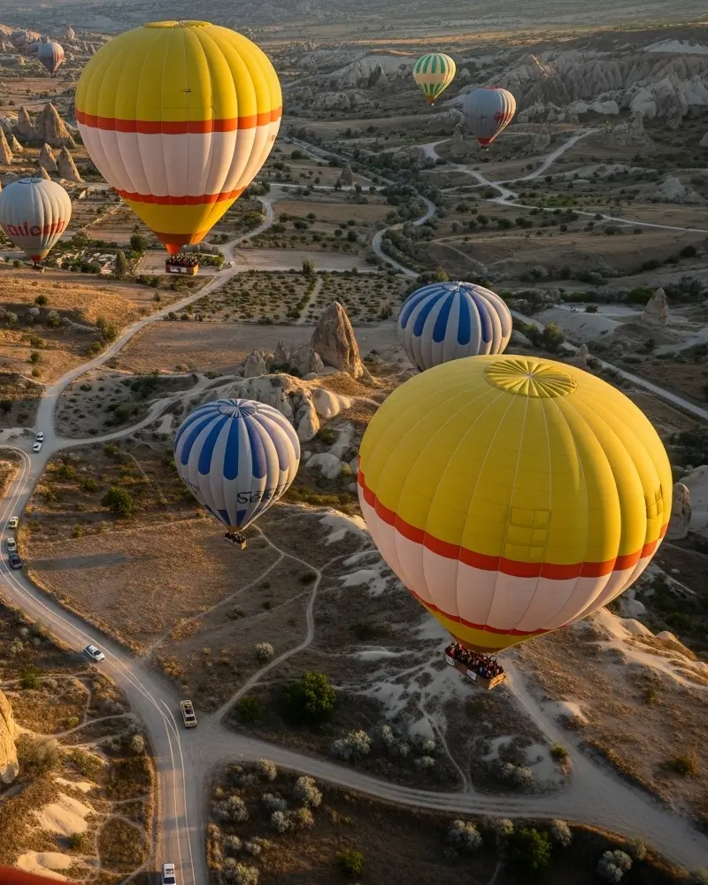 Hot air balloon ride in Cappadocia at sunrise – updated prices 2026 and booking options